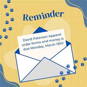  Order forms and payments have been extended to  March 15, 2023